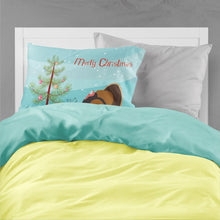 Load image into Gallery viewer, Bronze Turkey Christmas Fabric Standard Pillowcase – Artistic Decorative Front, White Back BB9353PILLOWCASE