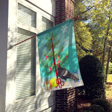 Load image into Gallery viewer, Marragansett Turkey Christmas Flag Canvas House Size BB9354CHF