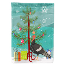 Load image into Gallery viewer, Marragansett Turkey Christmas Flag Canvas House Size BB9354CHF