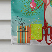 Load image into Gallery viewer, Beltsville Small White Turkey Hen Christmas Flag Canvas House Size BB9356CHF
