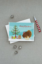 Load image into Gallery viewer, French Turkey Dindon Christmas Greeting Cards -  Blank Note Cards – 8-Pack of Artist-Designed Cards with Envelopes