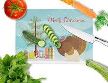 Load image into Gallery viewer, French Turkey Dindon Christmas Glass Cutting Boards – Durable, Decorative Kitchen Art Large BB9357LCB