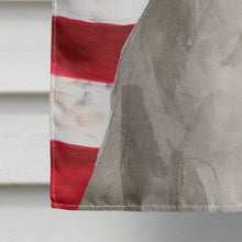 Load image into Gallery viewer, Staffordshire Bull Terrier Patriotic Flag Canvas House Size BB9360CHF