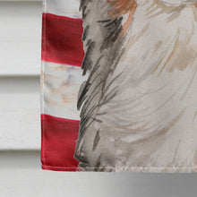 Load image into Gallery viewer, Australian Shepherd Patriotic Flag Canvas House Size BB9362CHF