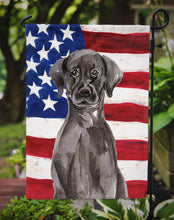 Load image into Gallery viewer, Black Labrador Patriotic Garden Flag - Outdoor Decorative Yard Flag BB9363GF