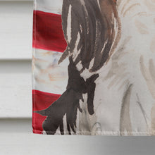 Load image into Gallery viewer, Tricolor Cavalier Spaniel Patriotic Flag Canvas House Size BB9367CHF