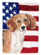 Load image into Gallery viewer, Beagle Patriotic Garden Flag - Outdoor Decorative Yard Flag BB9369GF