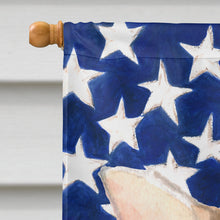 Load image into Gallery viewer, Chihuahua Patriotic Flag Canvas House Size BB9376CHF