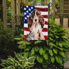 Load image into Gallery viewer, Brown Parti Patriotic Garden Flag - Outdoor Decorative Yard Flag BB9377GF