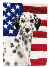 Load image into Gallery viewer, Dalmatian Patriotic Garden Flag - Outdoor Decorative Yard Flag BB9380GF