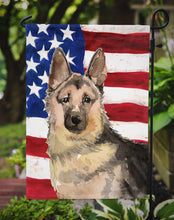 Load image into Gallery viewer, German Shepherd Patriotic Garden Flag - Outdoor Decorative Yard Flag BB9383GF