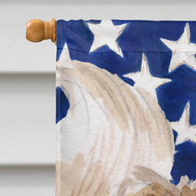 Load image into Gallery viewer, Pomeranian Patriotic Flag Canvas House Size BB9390CHF