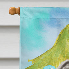 Load image into Gallery viewer, Staffordshire Bull Terrier Christmas Flag Canvas House Size BB9395CHF