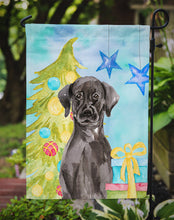 Load image into Gallery viewer, Black Labrador Christmas Garden Flag - Outdoor Decorative Yard Flag BB9398GF