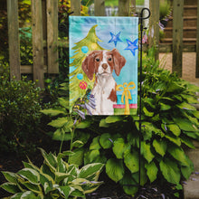 Load image into Gallery viewer, Brittany Spaniel Christmas Garden Flag - Outdoor Decorative Yard Flag BB9399GF
