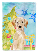 Load image into Gallery viewer, Yellow Labrador Christmas Garden Flag - Outdoor Decorative Yard Flag BB9401GF