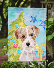 Load image into Gallery viewer, Wire Hair Jack Russell Christmas Garden Flag - Outdoor Decorative Yard Flag BB9403GF