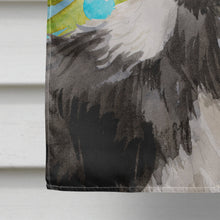 Load image into Gallery viewer, Border Collie Christmas Flag Canvas House Size BB9408CHF