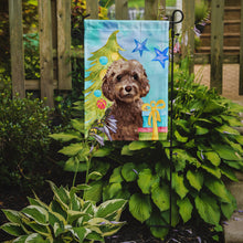 Load image into Gallery viewer, Brown Cockapoo Christmas Garden Flag - Outdoor Decorative Yard Flag BB9409GF
