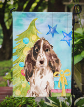Load image into Gallery viewer, Brown Parti Christmas Garden Flag - Outdoor Decorative Yard Flag BB9412GF