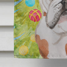 Load image into Gallery viewer, English Bulldog Christmas Flag Canvas House Size BB9416CHF