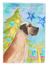 Load image into Gallery viewer, Fawn Natural Great Dane Christmas Garden Flag - Outdoor Decorative Yard Flag BB9419GF