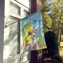 Load image into Gallery viewer, Italian Greyhound Christmas Flag Canvas House Size BB9422CHF