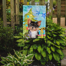 Load image into Gallery viewer, Long Haired Chihuahua Christmas Garden Flag - Outdoor Decorative Yard Flag BB9424GF