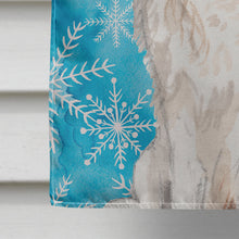 Load image into Gallery viewer, Blenheim Cavalier Spaniel Winter Flag Canvas House Size BB9428CHF