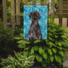 Load image into Gallery viewer, Black Labrador Winter Garden Flag - Outdoor Decorative Yard Flag BB9433GF