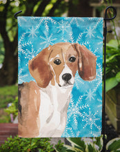 Load image into Gallery viewer, Beagle Winter Garden Flag - Outdoor Decorative Yard Flag BB9439GF