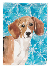 Load image into Gallery viewer, Beagle Winter Garden Flag - Outdoor Decorative Yard Flag BB9439GF