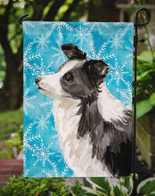 Load image into Gallery viewer, Border Collie Winter Garden Flag - Outdoor Decorative Yard Flag BB9443GF