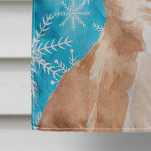 Load image into Gallery viewer, Chihuahua Winter Flag Canvas House Size BB9446CHF