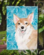 Load image into Gallery viewer, Corgi Winter Garden Flag - Outdoor Decorative Yard Flag BB9449GF