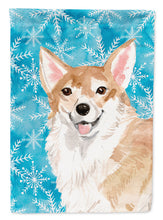 Load image into Gallery viewer, Corgi Winter Garden Flag - Outdoor Decorative Yard Flag BB9449GF