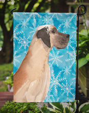 Load image into Gallery viewer, Fawn Natural Great Dane Winter Garden Flag - Outdoor Decorative Yard Flag BB9454GF