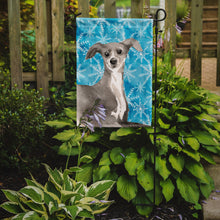 Load image into Gallery viewer, Italian Greyhound Winter Garden Flag - Outdoor Decorative Yard Flag BB9457GF
