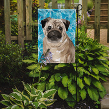 Load image into Gallery viewer, Fawn Pug Winter Garden Flag - Outdoor Decorative Yard Flag BB9461GF