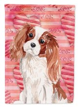 Load image into Gallery viewer, Blenheim Cavalier Spaniel Love Garden Flag - Outdoor Decorative Yard Flag BB9463GF
