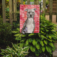 Load image into Gallery viewer, Staffordshire Bull Terrier Love Garden Flag - Outdoor Decorative Yard Flag BB9465GF