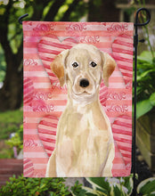 Load image into Gallery viewer, Yellow Labrador Love Garden Flag - Outdoor Decorative Yard Flag BB9471GF