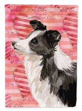 Load image into Gallery viewer, Border Collie Love Garden Flag - Outdoor Decorative Yard Flag BB9478GF