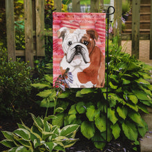 Load image into Gallery viewer, English Bulldog Love Garden Flag - Outdoor Decorative Yard Flag BB9486GF