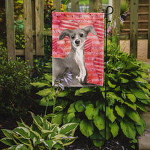 Load image into Gallery viewer, Italian Greyhound Love Garden Flag - Outdoor Decorative Yard Flag BB9492GF