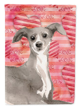 Load image into Gallery viewer, Italian Greyhound Love Garden Flag - Outdoor Decorative Yard Flag BB9492GF