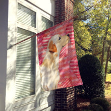 Load image into Gallery viewer, Yellow Labrador #2 Love Flag Canvas House Size BB9493CHF
