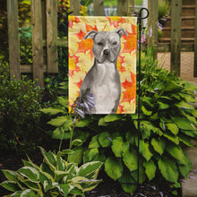 Load image into Gallery viewer, Staffordshire Bull Terrier Fall Garden Flag - Outdoor Decorative Yard Flag BB9500GF