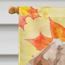 Load image into Gallery viewer, Wire Hair Jack Russell Fall Flag Canvas House Size BB9508CHF