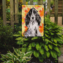 Load image into Gallery viewer, Black Parti Fall Garden Flag - Outdoor Decorative Yard Flag BB9518GF
